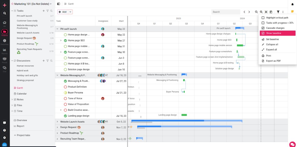 complex workflows in Asana