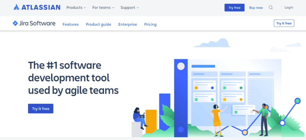 Jira: project management tools free