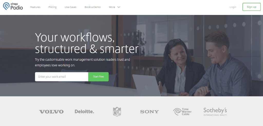 Podio: project management software free