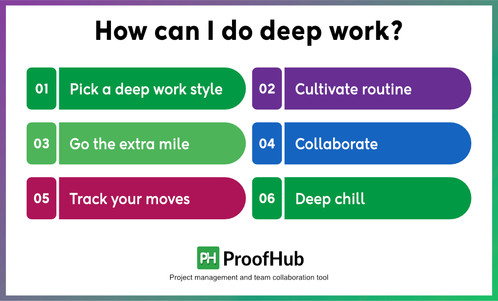 How can I do deep work