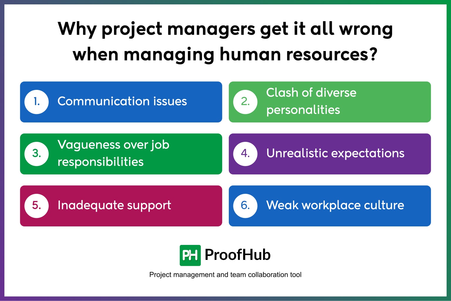 Why project managers get it all wrong when managing human resources