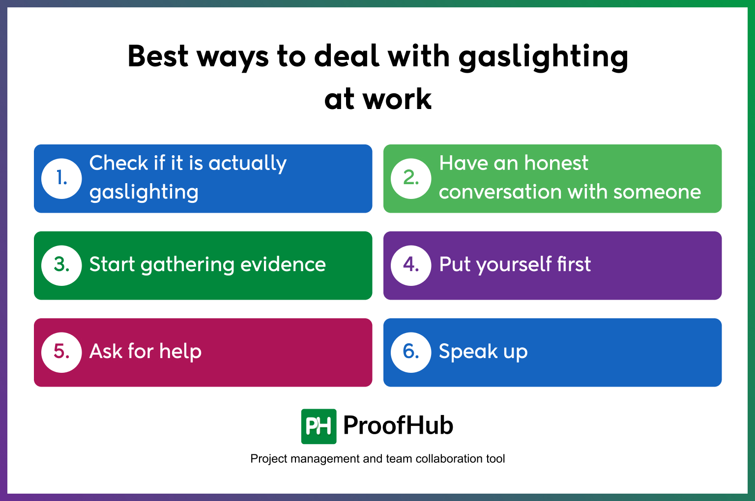 Best Ways To Deal With Gaslighting At Work