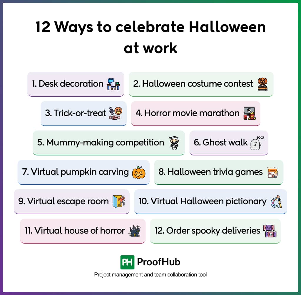 Ways to celebrate Halloween at work