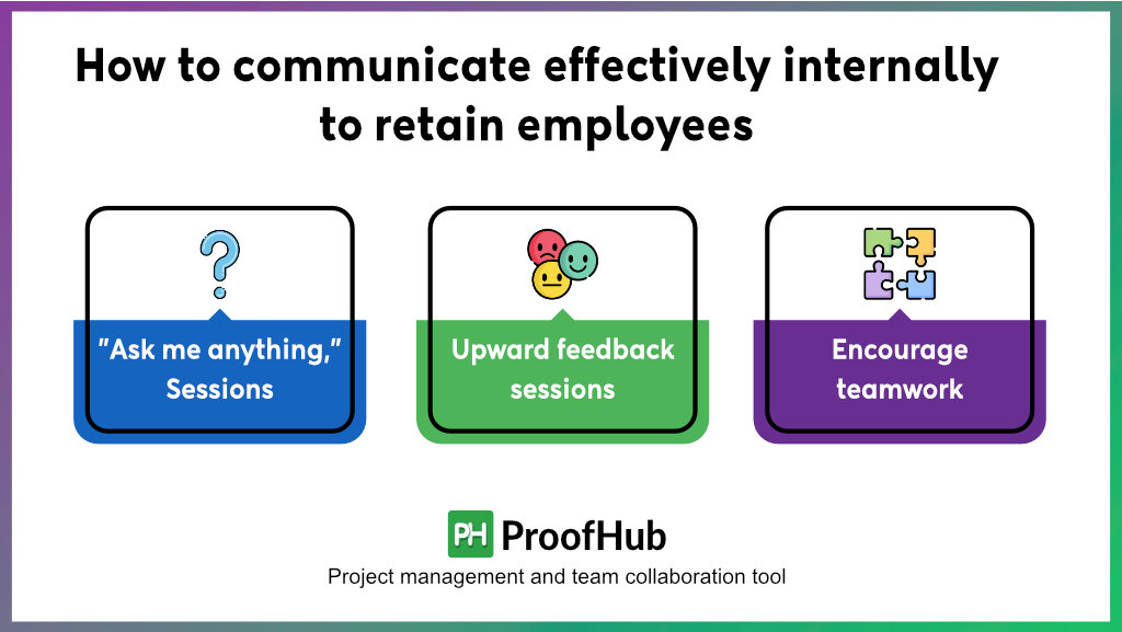 best practices for employee retention using effective internal communication