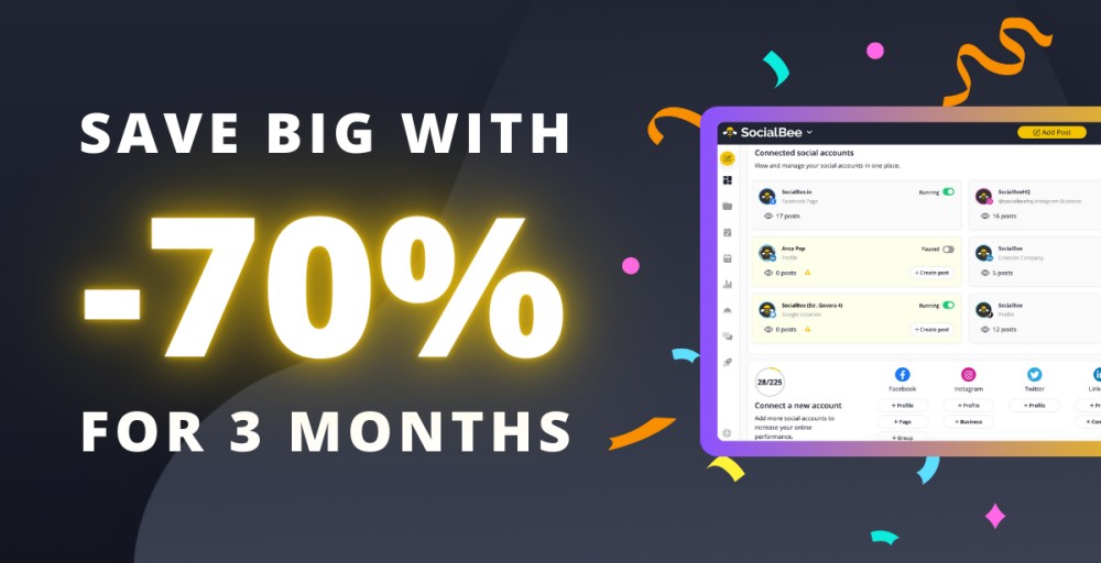 SocialBee Black Friday Offer