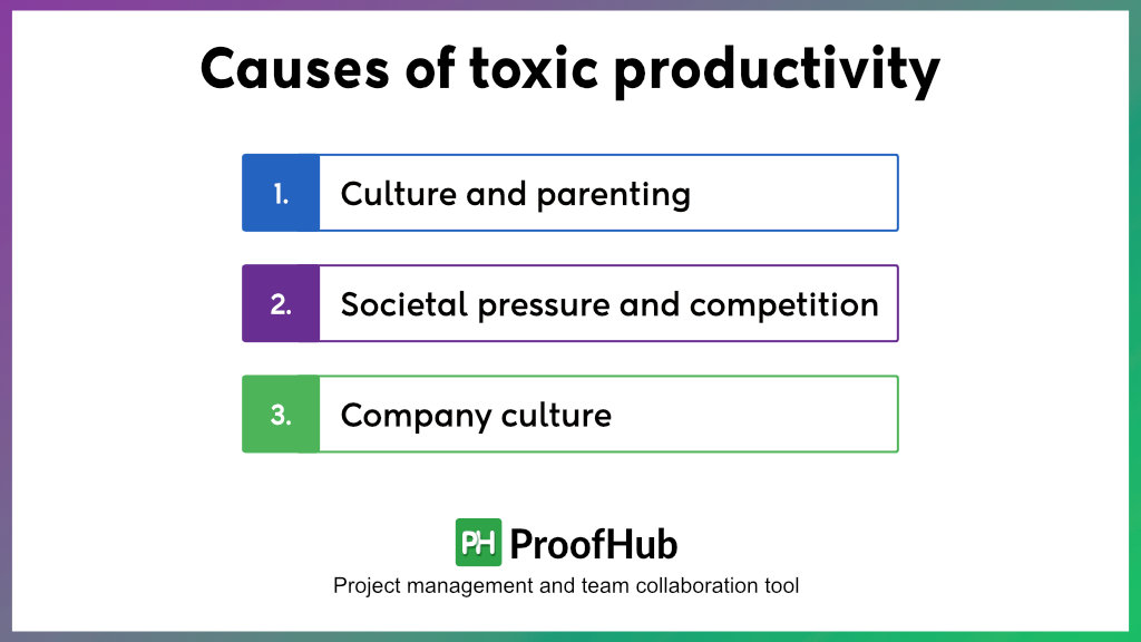 Causes of toxic productivity