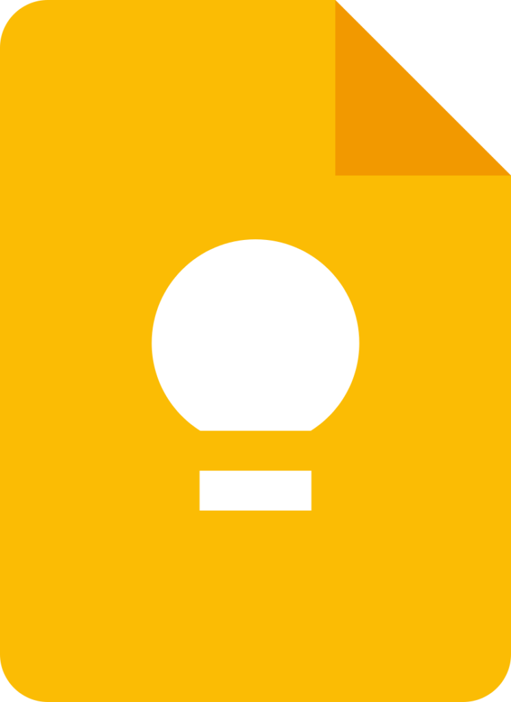 Google keep - App for note taking