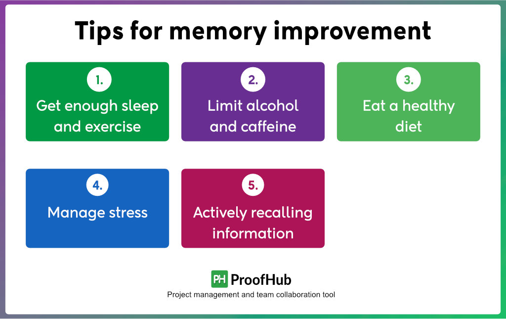 Tips for memory improvement