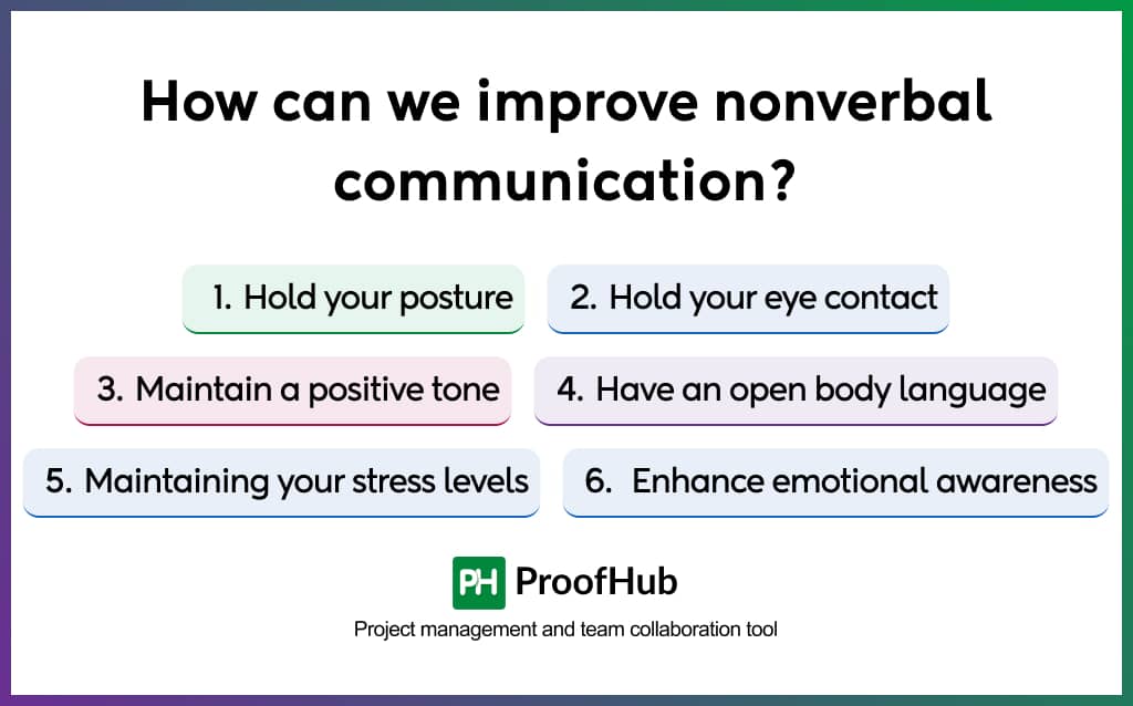 How can we improve nonverbal communication_