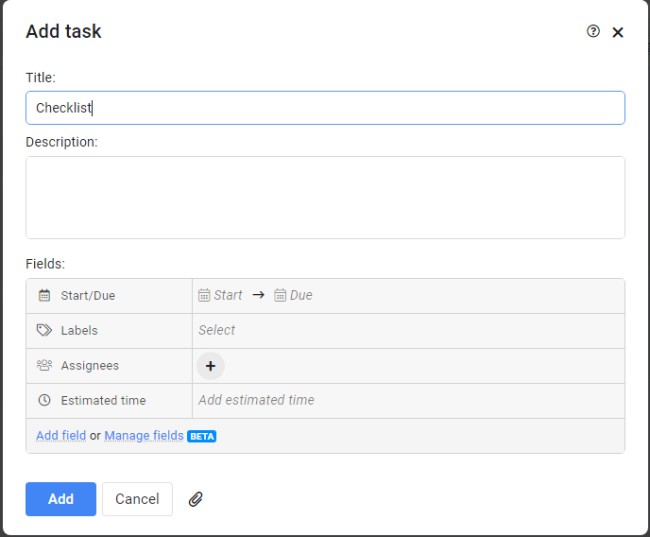 Use ProofHub tasks to define project deliverables