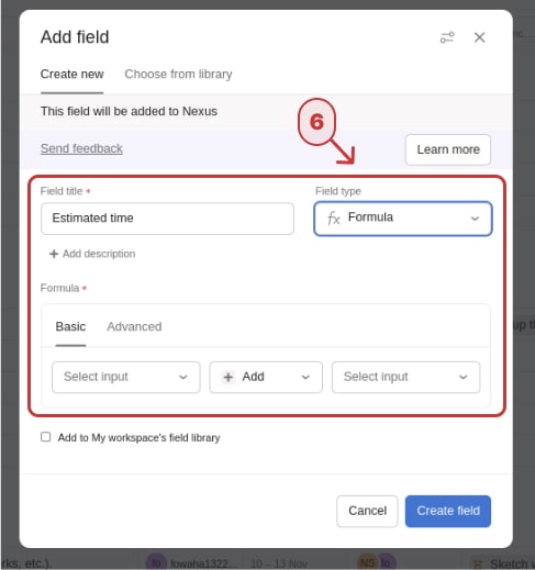 custom fields