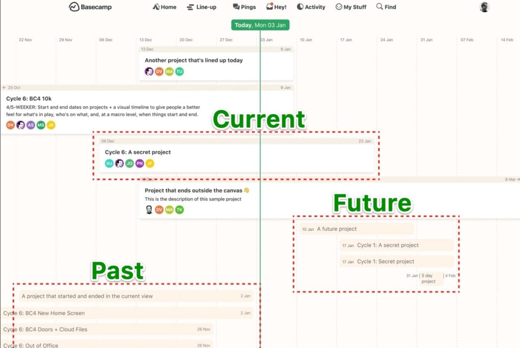 LineUp tool